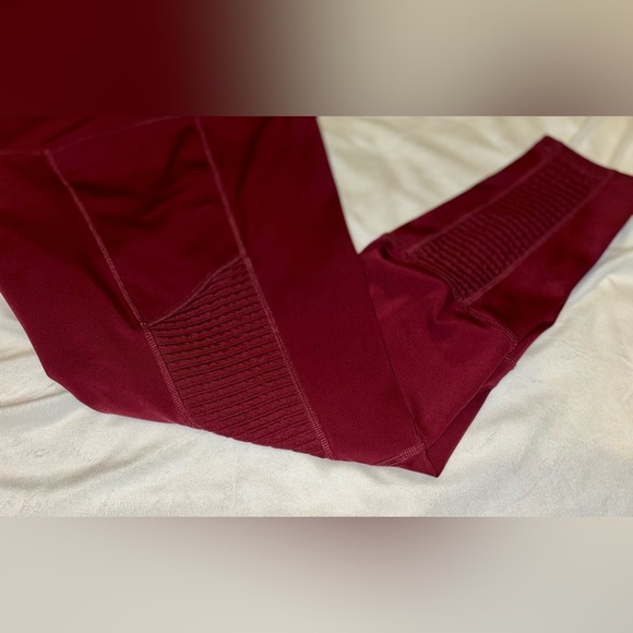 Burgandy Leggings from Fabletics - Picture 5 of 5